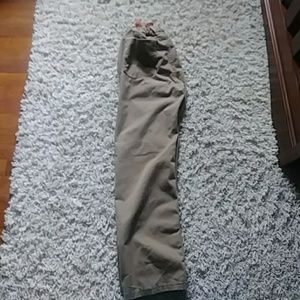 Khakis with an adjustable strap